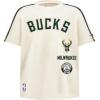 Big Boys NBA Retro Classics Cotton Taping Tee(Eggshell/ Black)