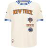 Big Boys NBA Retro Classics Cotton Taping Tee(Eggshell/Royal Blue)