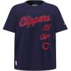 Big Boys NBA Retro Classics Cotton Taping Tee(Midnight Navy)