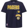 Big Boys NBA Retro Classics Cotton Taping Tee(Midnight Navy)