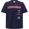 Big Boys NBA Retro Classics Cotton Taping Tee(Midnight Navy/Red)