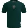 Mens NBA Wingspan Cotton Short Sleeve Tee(Forest Green)