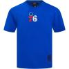 Mens NBA Wingspan Cotton Short Sleeve Tee(Royal Blue)