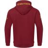Pro Standard Mens College Classic Chenille Full Zip Hoodie(Cardinal Red)