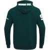 Pro Standard Mens College Classic Chenille Full Zip Hoodie(Forest Green)