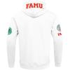 Pro Standard Mens College Classic Chenille Full Zip Hoodie(White)
