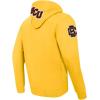 Pro Standard Mens College Classic Chenille Full Zip Hoodie(Yellow)