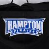 Pro Standard Mens College Hampton University College Classic Chenille Pull Over Hoodie Black 2XL