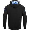 Pro Standard Mens College Hampton University College Classic Chenille Pull Over Hoodie Black 2XL