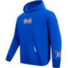 Pro Standard Mens College Wingspan Brushed Back French Terry Pull Over Hoodie(Royal Blue)