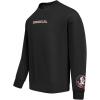 Pro Standard Mens College Wingspan Fleece Crewneck Sweatshirt(Black)