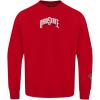 Pro Standard Mens College Wingspan Fleece Crewneck Sweatshirt(Red)