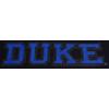 Pro Standard Mens Duke University Classic Chenille Short Sleeve Tee Black 2XL