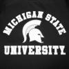 Pro Standard Mens Michigan State University Classic Chenille Short Sleeve Tee Black M