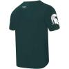 Pro Standard Mens Michigan State University Classic Chenille Short Sleeve Tee Forest Green L