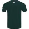 Pro Standard Mens Michigan State University Classic Chenille Short Sleeve Tee Forest Green L