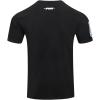 Pro Standard Mens Morgan State University Classic Chenille Short Sleeve Tee Black XL