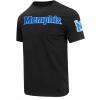 Pro Standard Mens University of Memphis Classic Chenille Short Sleeve Tee Black 3XL