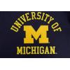 Pro Standard Mens University of Michigan Classic Chenille Short Sleeve Tee Midnight Navy 3XL