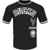 Pro Standard NBA Mens Mens NBA Retro Classics Cotton Double Knit Short Sleeve Tee(Black)