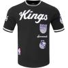 Pro Standard NBA Mens Mens NBA Retro Classics Cotton Double Knit Short Sleeve Tee(Black)