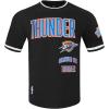 Pro Standard NBA Mens Mens NBA Retro Classics Cotton Double Knit Short Sleeve Tee(Black)
