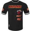 Pro Standard NBA Mens Mens NBA Retro Classics Cotton Double Knit Short Sleeve Tee(Black)