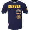Pro Standard NBA Mens Mens NBA Retro Classics Cotton Double Knit Short Sleeve Tee(Midnight Navy)