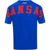 Pro Standard NCAA Mens Mens College Wingspan Cotton Short Sleeve Tee(Royal Blue)