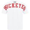 Pro Standard NCAA Mens Mens College Wingspan Cotton Short Sleeve Tee(White)