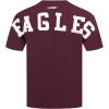 Pro Standard NCAA Mens Mens College Wingspan Cotton Short Sleeve Tee(Wine)