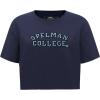 Pro Standard NCAA Womens Womens College Classic Essentials Cotton Short Sleeve Boxy Tee(Midnight Navy)