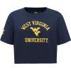 Pro Standard NCAA Womens Womens College Classic Essentials Cotton Short Sleeve Boxy Tee(Midnight Navy)