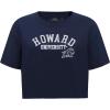 Pro Standard NCAA Womens Womens College Classic Essentials Cotton Short Sleeve Boxy Tee(Midnight Navy)