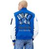 Pro Standard NCAA mens Mens College Campus Ransom Wool Varsity Jacket(Royal Blue/White)