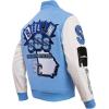 Pro Standard NCAA mens Mens College Campus Ransom Wool Varsity Jacket(University Blue/White)
