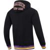 Pro Standard NCAA mens Mens College Classic Chenille Brushed Back French Terry Pull Over Hoodie(Black/Purple)