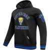 Pro Standard NCAA mens Mens College Classic Chenille Brushed Back French Terry Pull Over Hoodie(Black/Royal Blue/Black)