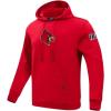 Pro Standard NCAA mens Mens College Classic Chenille Brushed Back French Terry Pull Over Hoodie(Red)