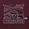 Pro Standard NCAA womens Womens College Classic Essentials Brushed Back French Terry Cropped Pullover Hoodie(Wine)