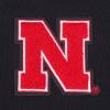 Pro Standard Womens College Classic Essentials Cropped Pullover Hoodie(Black/Red)