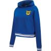 Pro Standard Womens College Classic Essentials Cropped Pullover Hoodie(Dodger Blue)