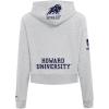 Pro Standard Womens College Classic Essentials Cropped Pullover Hoodie(Heather Grey)
