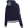 Pro Standard Womens College Classic Essentials Cropped Pullover Hoodie(Midnight Navy)