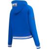 Pro Standard Womens College Classic Essentials Cropped Pullover Hoodie(Royal Blue)