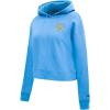 Pro Standard Womens College Classic Essentials Cropped Pullover Hoodie(University Blue)