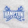 Pro Standard Womens College Hampton University College Classic Essentials Crewneck Sweatshirt Heather Grey M