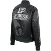 Pro Standard Womens College Purdue University Classic Essentials Satin Jacket Black L