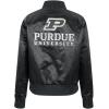 Pro Standard Womens College Purdue University Classic Essentials Satin Jacket Black S