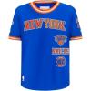 Big Boys NBA Retro Classics Cotton Taping Tee(Royal Blue/Orange)